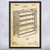 Library Shelf Patent Wall Art Library Shelf Patent Wall Art