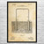 Croquet Wicket Patent Wall Art Croquet Wicket Patent Wall Art