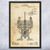 Nikola Tesla Reciprocating Engine Patent Wall Art Nikola Tesla Reciprocating Engine Patent Wall Art