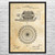 Nikola Tesla Dynamo Electric Machine Patent Wall Art