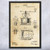 Coffee Grinder Patent Wall Art Coffee Grinder Patent Wall Art