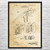 Pickaxe Patent Wall Art Pickaxe Patent Wall Art