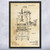 Wine Press Patent Wall Art Wine Press Patent Wall Art