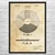 Vinyl Record Patent Wall Art