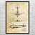 Douglas DC-2 Airplane Patent Wall Art Douglas DC-2 Airplane Patent Wall Art