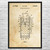 Flash Bang Grenade Patent Wall Art
