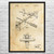 Foosball Rod Patent Wall Art
