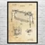Steel Guitar Patent Wall Art