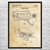 Police Car Radio Patent Wall Art Police Car Radio Patent Wall Art