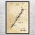Bobby Pin Patent Wall Art