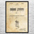 Styling Comb Patent Wall Art