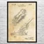 Artillery Cannon Patent Wall Art