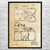 Blood Transfusion Patent Wall Art