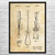 Canoe Paddle Patent Wall Art Canoe Paddle Patent Wall Art