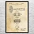 Judges Gavel Patent Wall Art