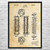 Kaleidoscope Patent Wall Art