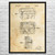 Upright Piano Patent Wall Art
