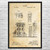 Fire Escape Patent Wall Art Fire Escape Patent Wall Art