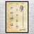 Bottle Rocket Patent Wall Art