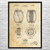 Whiskey Barrel Patent Wall Art