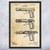 Model 1902 Pistol Patent Wall Art Model 1902 Pistol Patent Wall Art