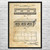 Cinder Block Patent Wall Art
