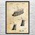 Street Sweepers Broom Patent Wall Art