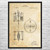Nikola Tesla Arc Lamp Patent Wall Art Nikola Tesla Arc Lamp Patent Wall Art