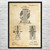 Nikola Tesla Magentic Motor Patent Wall Art Nikola Tesla Magentic Motor Patent Wall Art