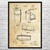 Drink Mixing Patent Wall Art