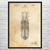 Aerial Bomb Patent Wall Art