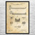 Nikola Tesla Conductor Insulation Patent Wall Art Nikola Tesla Conductor Insulation Patent Wall Art