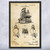 Locomotive Headlight Patent Wall Art Locomotive Headlight Patent Wall Art
