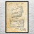 Check Book Patent Wall Art
