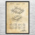 Grave Marker Patent Wall Art