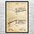 Checkbook Patent Wall Art
