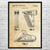 Nail Gun Patent Wall Art