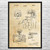 Hair Dryer Chair Patent Wall Art Hair Dryer Chair Patent Wall Art