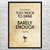 Mark Twain Quote Drinking Wall Art