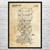 Scissor Lift Patent Wall Art