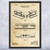 Railroad Rail Joint Patent Wall Art Railroad Rail Joint Patent Wall Art