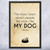 Mark Twain Quote Dog Wall Art Mark Twain Quote Dog Wall Art