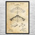 Roof Construction Patent Wall Art Roof Construction Patent Wall Art
