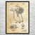 Air Spray Gun Patent Wall Art