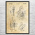 Climbing Belay Patent Wall Art