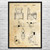 Pilates Chair Patent Wall Art