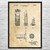 Rifle Bullet Patent Wall Art Rifle Bullet Patent Wall Art