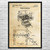 Mobile Home Steps Patent Wall Art