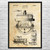 Gyrocompass Patent Wall Art