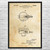 Scuba Regulator Patent Wall Art